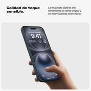 Protector de pantalla Spigen EZ FIT GLAS.tR S.P. iPhone 16 / iPhone 15 (2 UND) - Spigen - Protector de pantalla7 - 3 - 5 / PPSEFIPH162UDastore