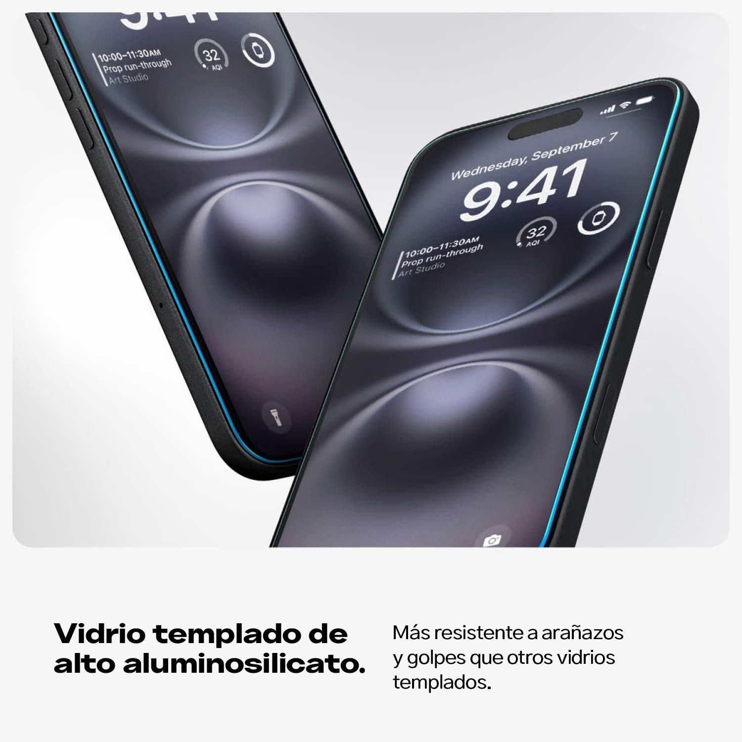 Protector de pantalla Spigen EZ FIT GLAS.tR S.P. iPhone 16 / iPhone 15 (2 UND) - Spigen - Protector de pantalla7 - 3 - 5 / PPSEFIPH162UDastore