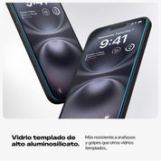 Protector de pantalla Spigen EZ FIT GLAS.tR S.P. iPhone 16 / iPhone 15 (2 UND) - Spigen - Protector de pantalla7 - 3 - 5 / PPSEFIPH162UDastore