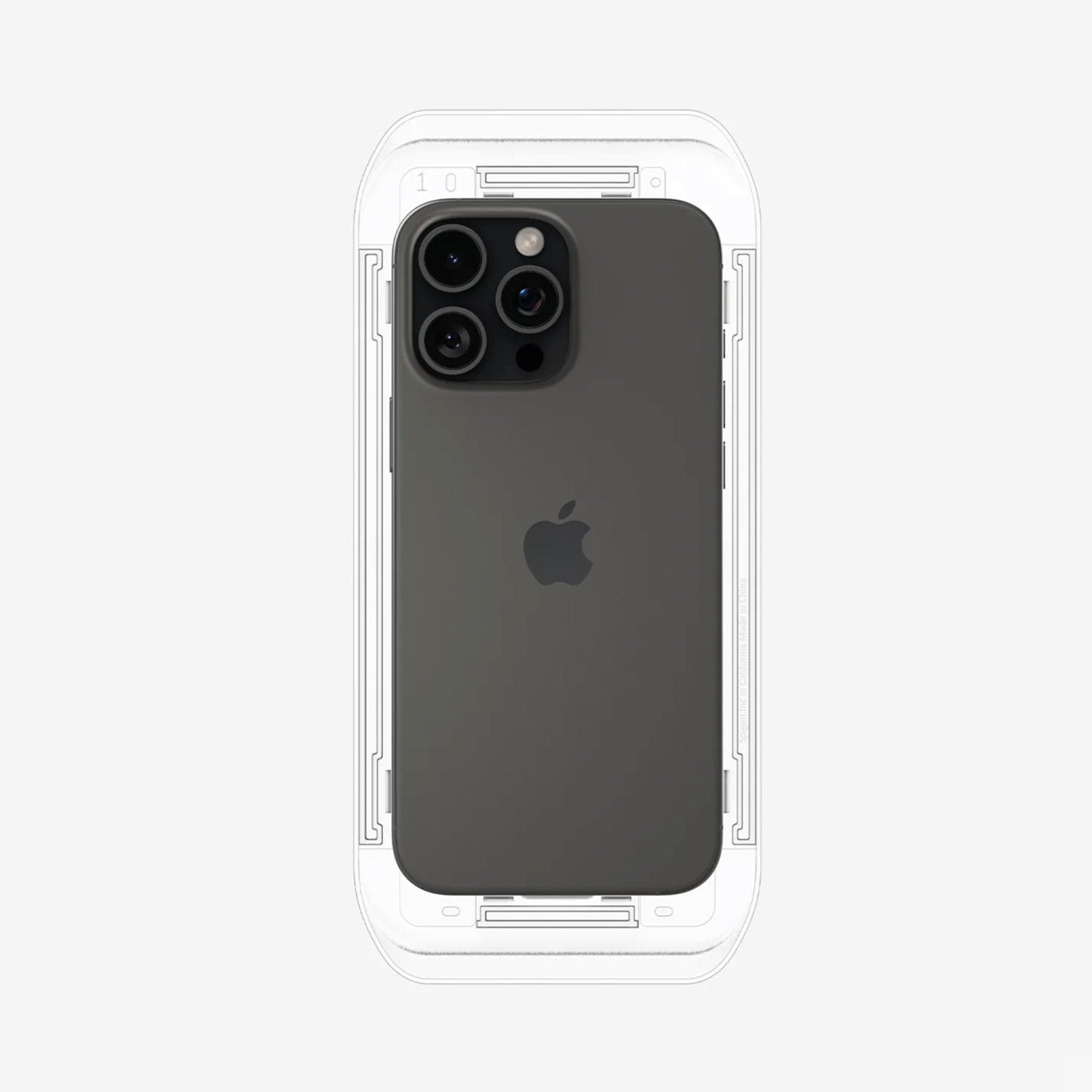 Protector de pantalla Spigen EZ FIT GLAS.tR S.P. iPhone 16 Pro Max (1 UND) - (OUTLET)