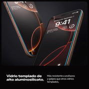 Protector de pantalla Spigen EZ FIT GLAS.tR S.P. iPhone 16 Pro Max (1 UND) - (OUTLET)
