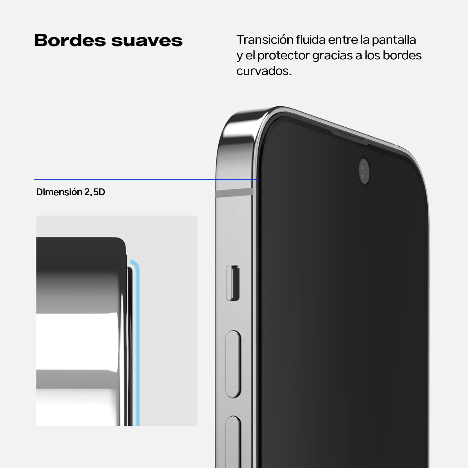 Protector de Pantalla Vidrio Ringke Anti - espía iPhone 14 Pro Max - Ringke - Protector de pantalla7 - 4 - 1 / GRPIPH14PMDastore