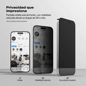 Protector de Pantalla Vidrio Ringke Anti - espía iPhone 15 Pro Max (instalador) - Ringke - Protector de pantalla7 - 2 - 5 / MVRASIPH15PMDastore