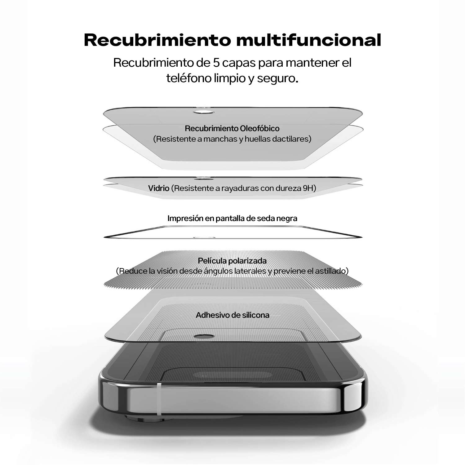 Protector de Pantalla Vidrio Ringke Anti - espía iPhone 15 Pro Max (instalador) - Ringke - Protector de pantalla7 - 2 - 5 / MVRASIPH15PMDastore