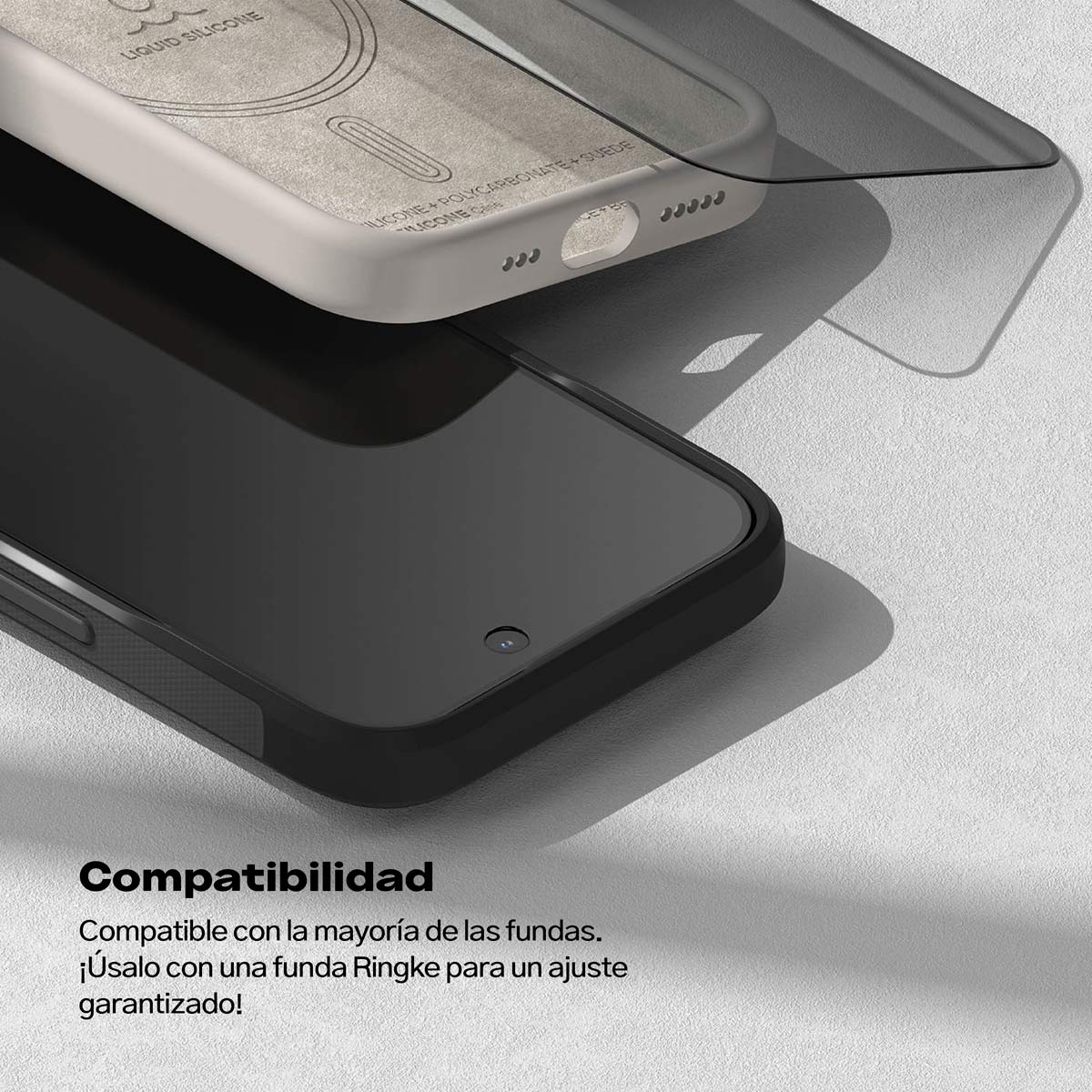 Protector de Pantalla Vidrio Ringke Anti - espía iPhone 15 Pro Max (instalador) - Ringke - Protector de pantalla7 - 2 - 5 / MVRASIPH15PMDastore