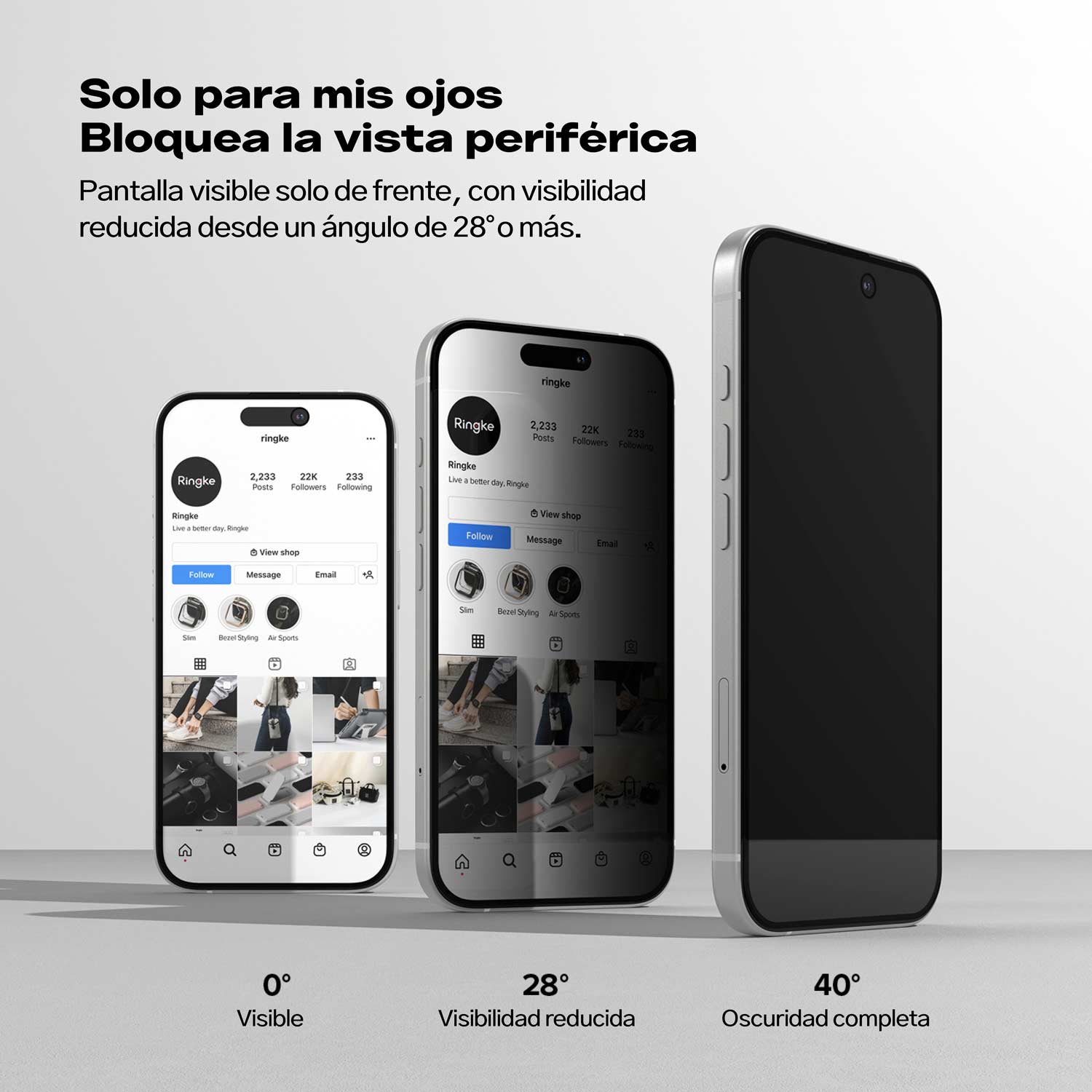 Protector de Pantalla Vidrio Ringke Easy Slide Anti - espía iPhone 16 / iPhone 15 (Instalador) 2 UND - Ringke - Protector de pantalla7 - 2 - 8 / PPVRESAP16P15I2UNDDastore