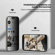 Protector de Pantalla Vidrio Ringke Easy Slide Anti-espía iPhone 16 Pro (Instalador) Solo 1 UND - (OUTLET)
