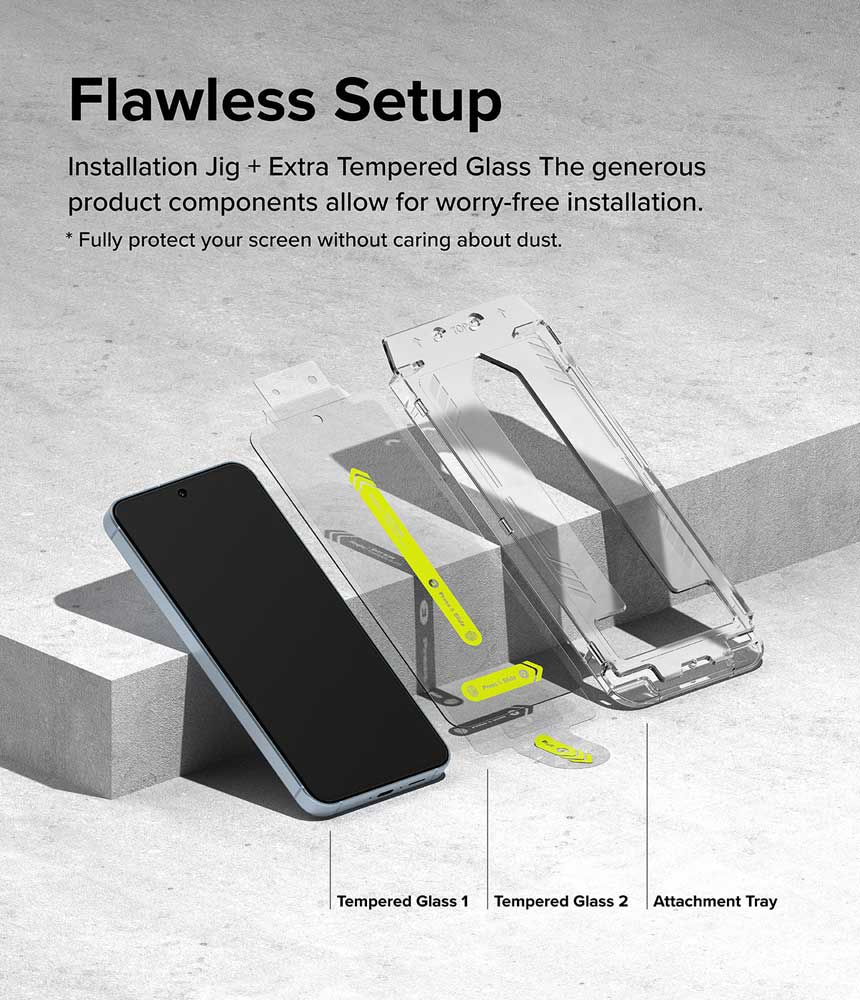 Protector de Pantalla Vidrio Ringke Easy Slide Galaxy A55 (Instalador) 2 UND - Ringke - Protector de pantalla7 - 7 - 5 / PPESGA55I2UNDDastore