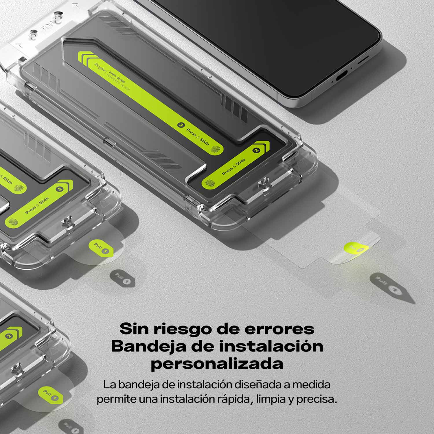 Protector de Pantalla Vidrio Ringke Easy Slide Galaxy S24 FE (Instalador) 2 UND - Ringke - Protector de pantalla7 - 6 - 6 / PPESGS24FEI2UNDDastore