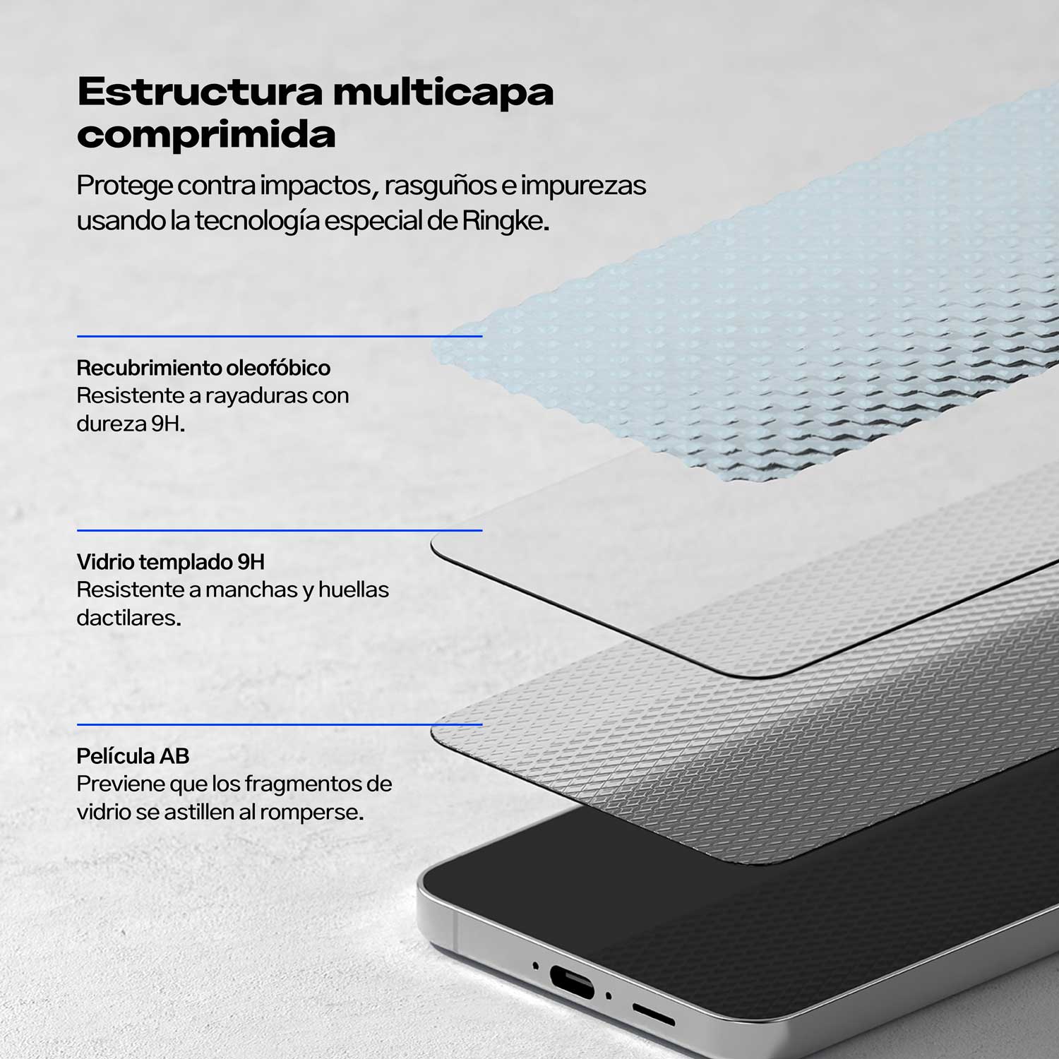Protector de Pantalla Vidrio Ringke Easy Slide Galaxy S24 FE (Instalador) 2 UND - Ringke - Protector de pantalla7 - 6 - 6 / PPESGS24FEI2UNDDastore