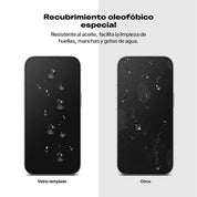 Protector de Pantalla Vidrio Ringke Easy Slide iPhone 16 Plus / iPhone 15 Plus (Instalador) 2 UND