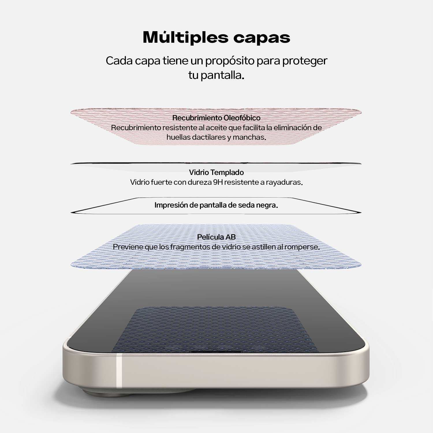 Protector de Pantalla Vidrio Templado Ringke iPhone 14 Plus / iPhone 13 Pro Max - Ringke - Protector de pantalla7 - 3 - 9 / IDFCGIPH13PMDastore