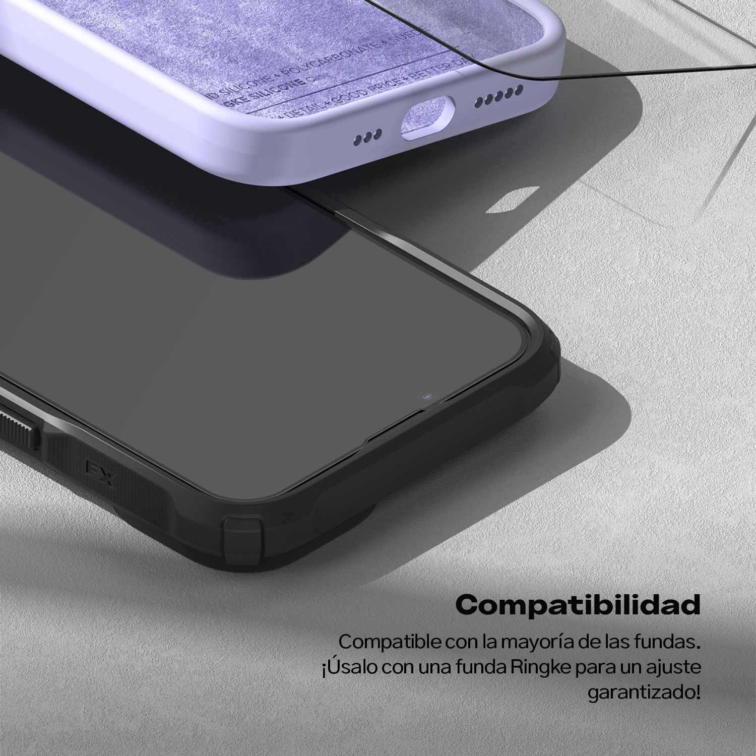 Protector de Pantalla Vidrio Templado Ringke iPhone 14 Plus / iPhone 13 Pro Max - Ringke - Protector de pantalla7 - 3 - 9 / IDFCGIPH13PMDastore