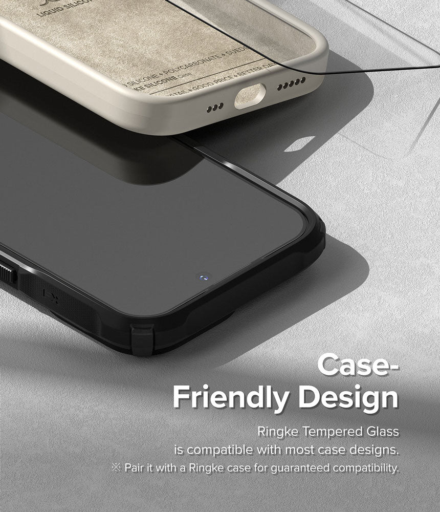 Protector de Pantalla Vidrio Templado Ringke iPhone 14 Pro (instalador) - Ringke - Protector de pantalla/ TGRIPH14PDastore