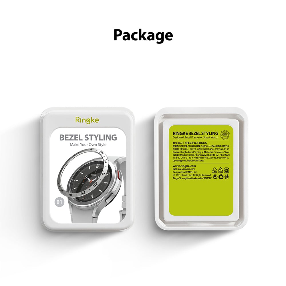 Ringke Bezel Styling Galaxy Watch 4 Classic (42MM) - Ringke - Funda Galaxy Watch11 - 1 - 2 / GW4C - 42 - 01Dastore