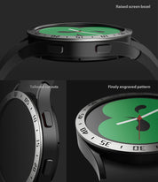 Ringke Bezel Styling Galaxy Watch 5 / 4 (44MM) Silver - Ringke - Funda Galaxy Watch11 - 1 - 2 / CRBSGW4 - 44 - 01Dastore