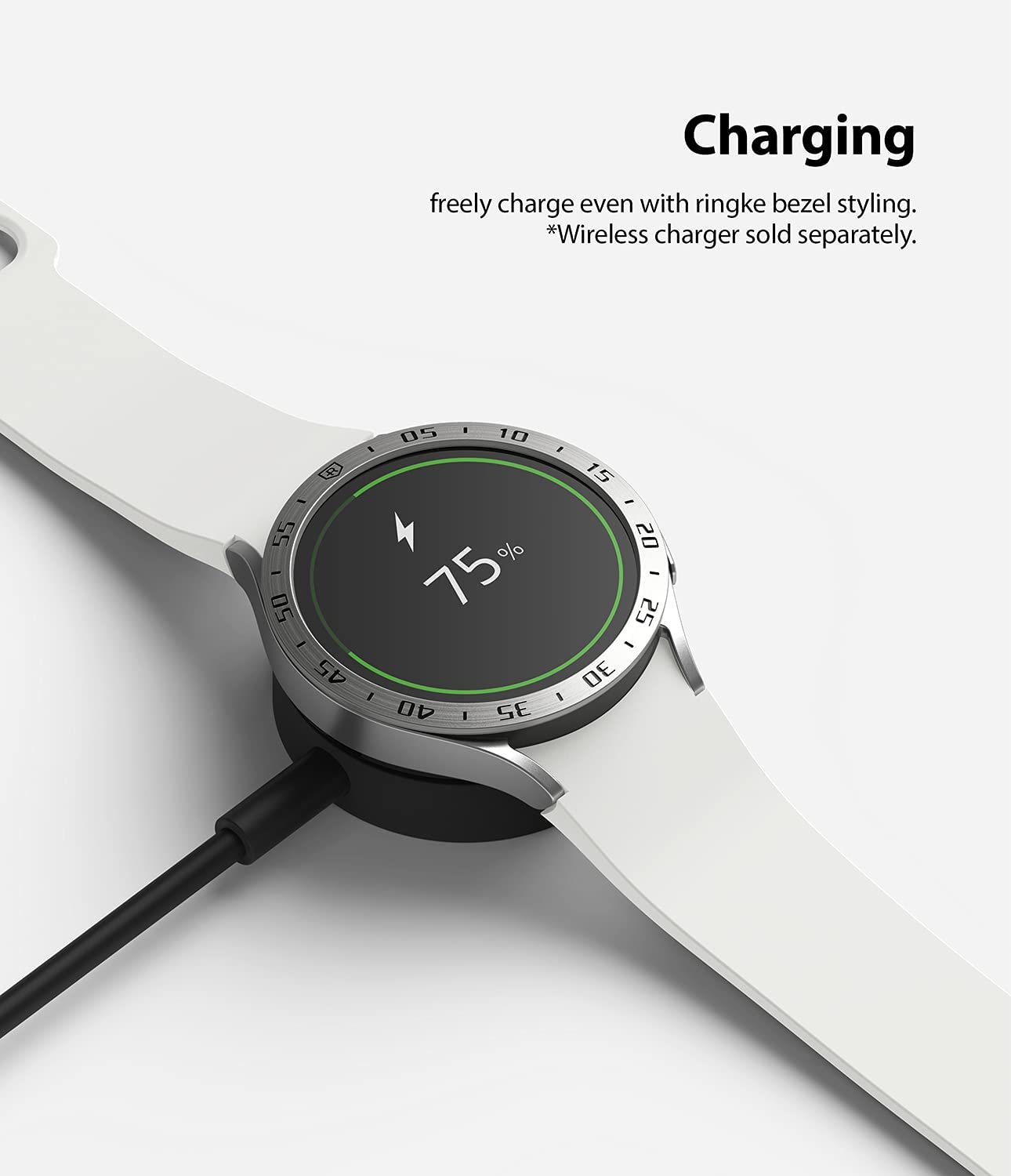 Ringke Bezel Styling Galaxy Watch 5 / 4 (44MM) Silver - Ringke - Funda Galaxy Watch11 - 1 - 2 / CRBSGW4 - 44 - 01Dastore