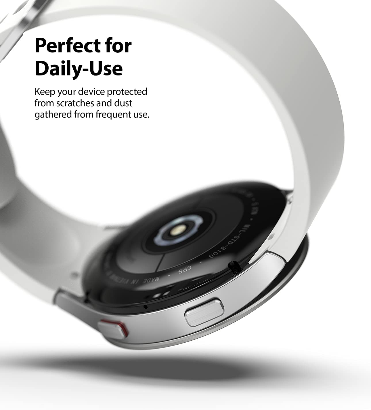 Ringke Bezel Styling Galaxy Watch 5 / 4 (44MM) Silver - Ringke - Funda Galaxy Watch11 - 1 - 2 / CRBSGW4 - 44 - 01Dastore