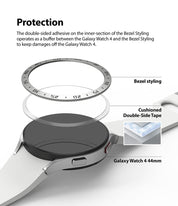 Ringke Bezel Styling Galaxy Watch 5 / 4 (44MM) Silver - Ringke - Funda Galaxy Watch11 - 1 - 2 / CRBSGW4 - 44 - 01Dastore