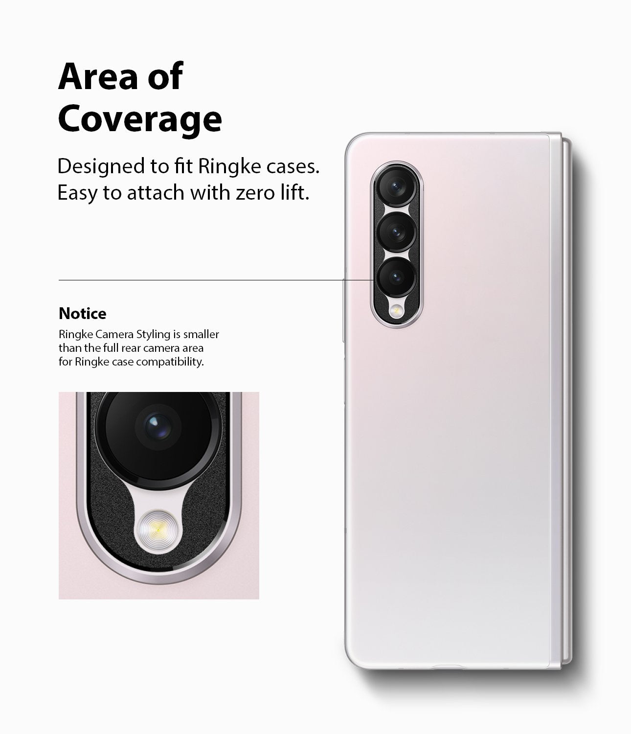 Ringke Camera Styling Galaxy Z Fold 3 (Aluminio) - Ringke - Protector de cámara11 - 1 - 2 / RCSGZFOLD3 - BDastore