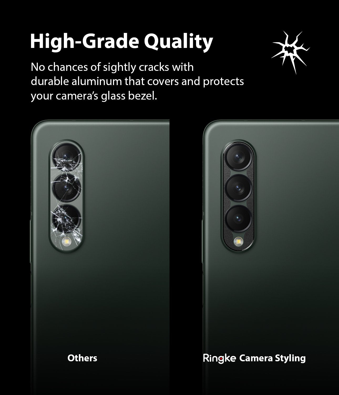 Ringke Camera Styling Galaxy Z Fold 3 (Aluminio) - Ringke - Protector de cámara11 - 1 - 2 / RCSGZFOLD3 - BDastore