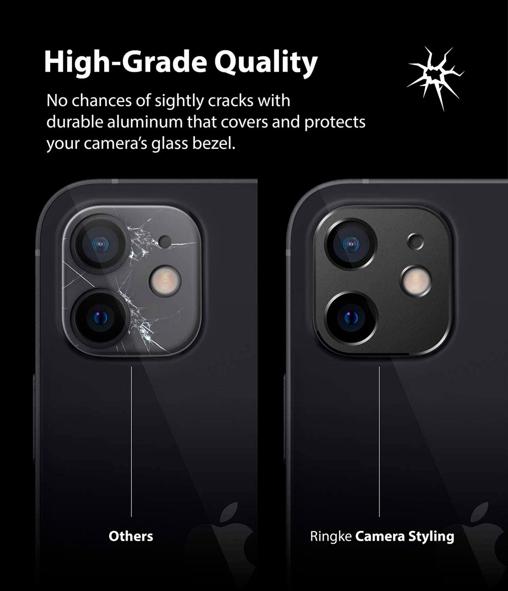 Ringke Camera Styling iPhone 12 mini (Aluminio) - Ringke - Protector de cámara11 - 1 - 2 / RCSI12MBDastore