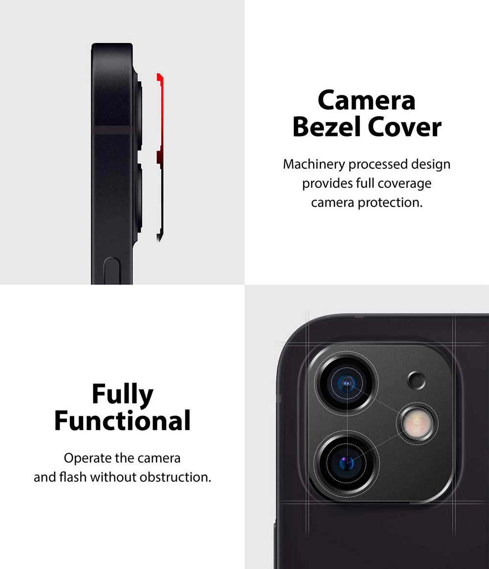 Ringke Camera Styling iPhone 12 mini (Aluminio) - Ringke - Protector de cámara11 - 1 - 2 / RCSI12MBDastore