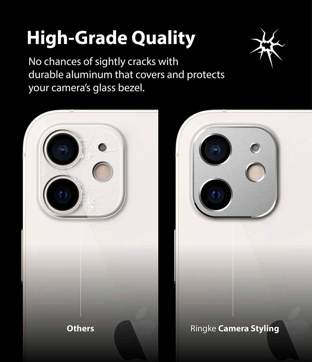 Ringke Camera Styling iPhone 12 mini (Aluminio) - Ringke - Protector de cámara11 - 1 - 2 / RCSI12MSDastore