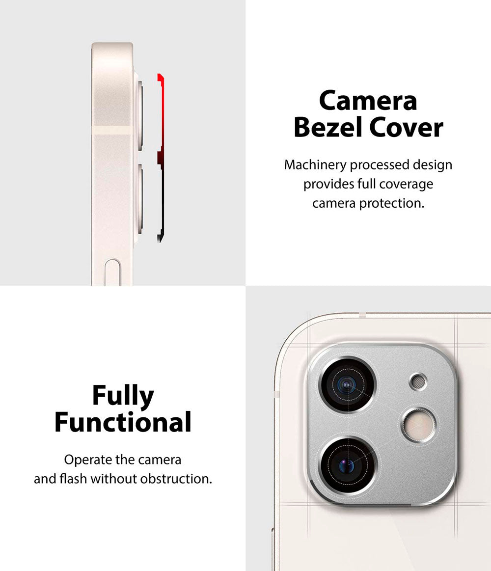 Ringke Camera Styling iPhone 12 mini (Aluminio) - Ringke - Protector de cámara11 - 1 - 2 / RCSI12MSDastore