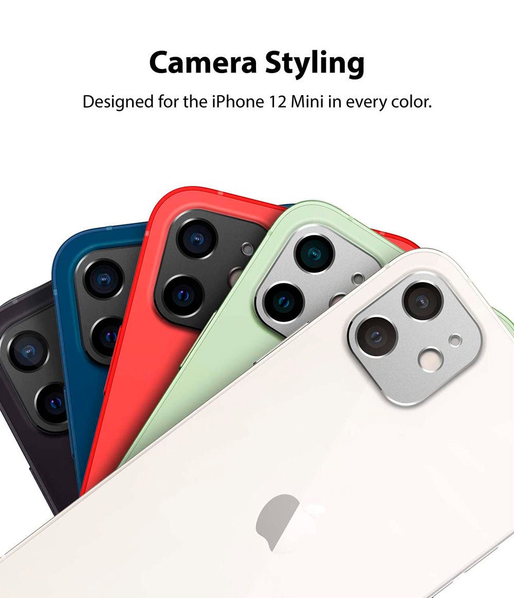 Ringke Camera Styling iPhone 12 mini (Aluminio) - Ringke - Protector de cámara11 - 1 - 2 / RCSI12MSDastore