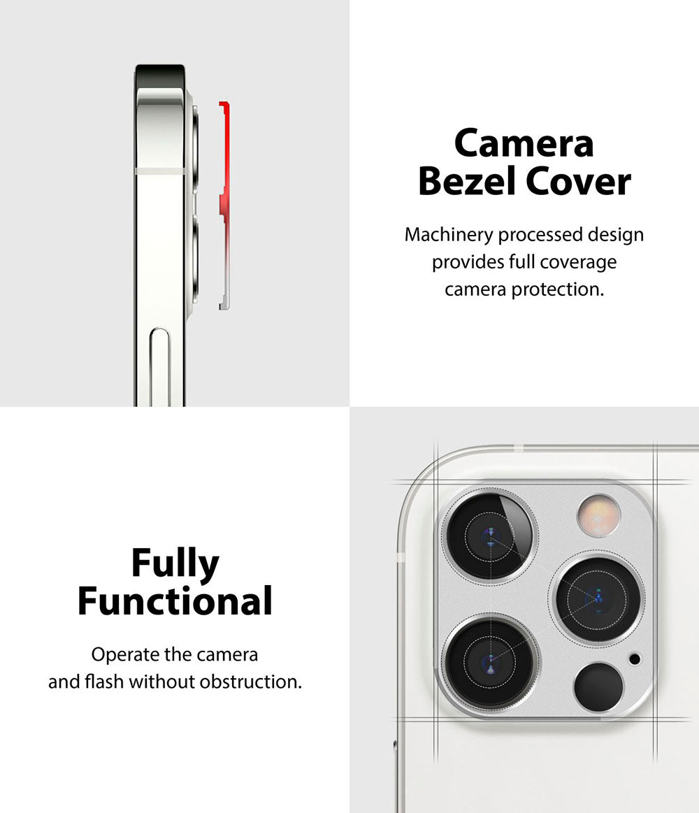 Ringke Camera Styling iPhone 12 Pro (Aluminio) - Ringke - Protector de cámara/ LRCSI12PSDastore