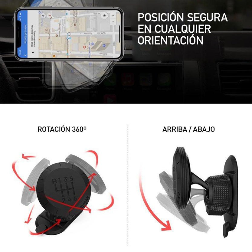 Ringke Gear Car Mount - Montura magnética para auto (OUTLET) - Ringke - Accesorios para Autos/ RGCM - MMPAOUTDastore