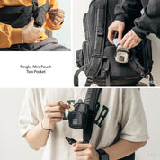 Ringke Mini Pouch Two Pocket (2 bolsillos) - Ringke - Funda6 - 8 - 12 / MPTP - BKDastore