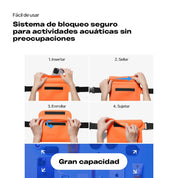Riñonera Acuática Spigen AquaShield Waist Universal 2 PACK - Spigen - Estuche Acuático10 - 3 - 1 / RASAWU2UNDSODastore