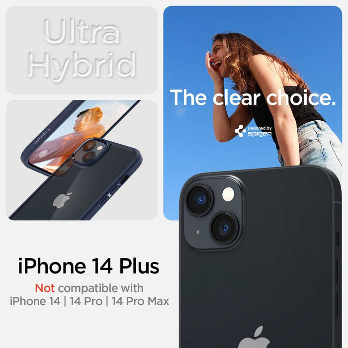 Case Spigen Ultra Hybrid iPhone 14 / iPhone 13 - Navy Blue