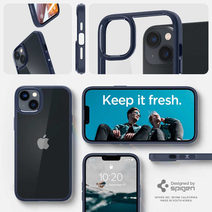 Case Spigen Ultra Hybrid iPhone 14 / iPhone 13 - Navy Blue