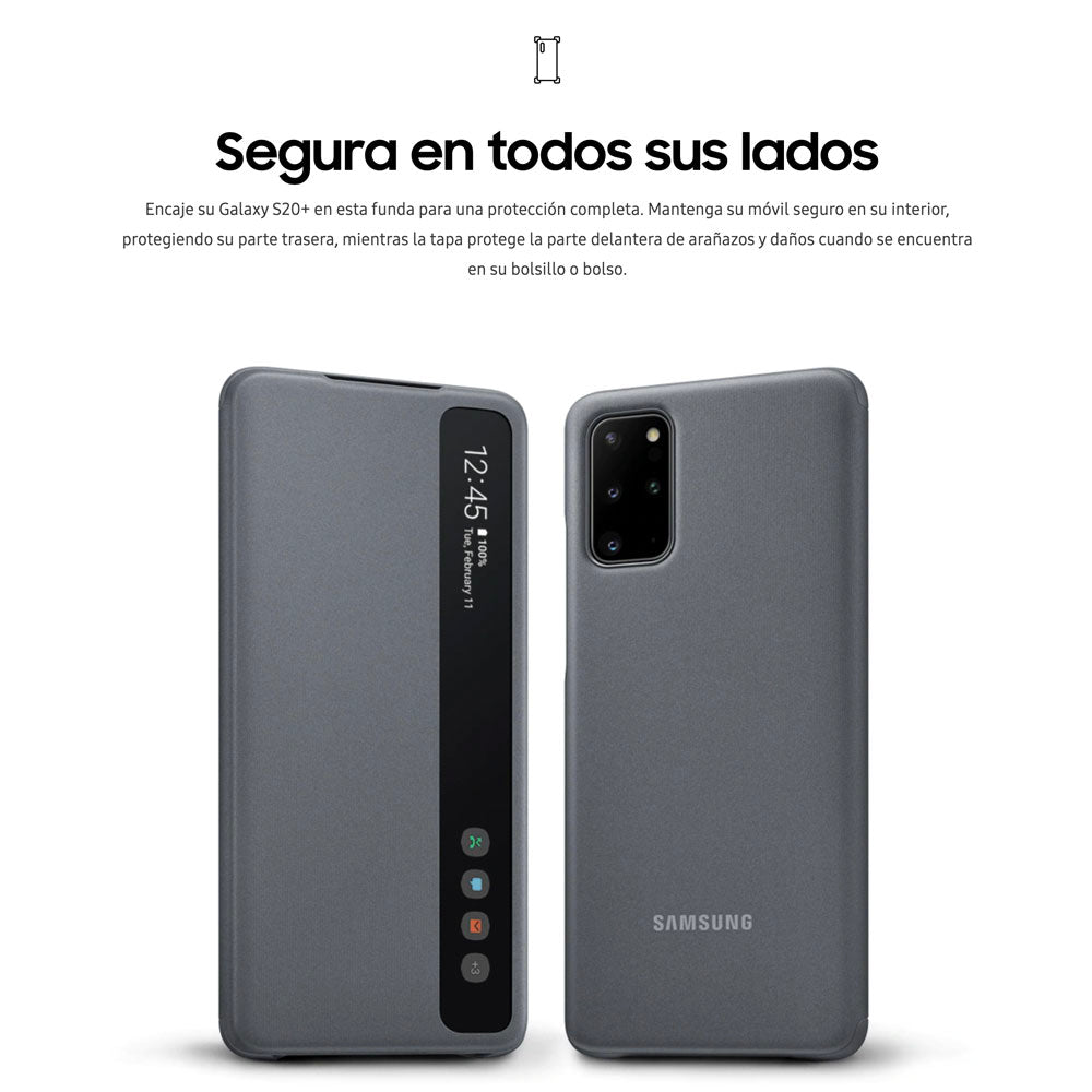 Samsung S - View Cover Galaxy S20 Plus - Interactivo (OUTLET) - Samsung - Funda/ SASVCGAS20P - BOBXDastore