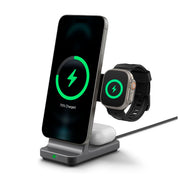 Stand Cargador Inalámbrico Spigen OneTap Pro Qi2 3 en 1 (MagSafe)