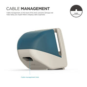 Soporte Genérico de Carga W4 Apple Watch (Aqua Blue) - Generic APP - Soporte Apple Wath15 / SGAWABDastore