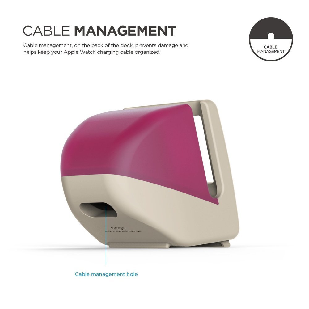 Soporte Genérico de Carga W4 Apple Watch - Aqua Pink (OUTLET) - Generic APP - Soporte Apple Wath/ SGAWAPOUTDastore