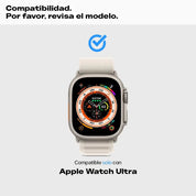 Spigen EZ FIT GLAS.tR Apple Watch Ultra 49mm (2 UND) - Spigen - Protector de pantalla/ GSEFAWU49MMDastore