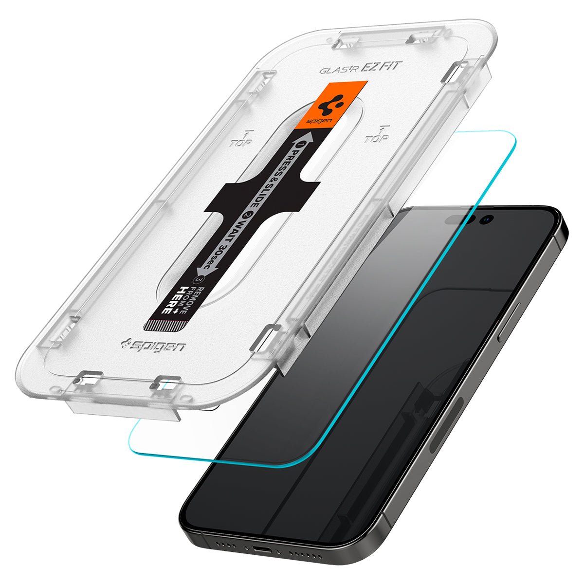 Spigen EZ FIT GLAS.tR iPhone 14 Pro (2 UND) - Spigen - Protector de pantalla7 - 6 - 8 / SEZFGTRSIPH14PDastore