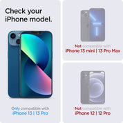 Spigen EZ FIT GLAS.tR Privacy iPhone 14 / iPhone 13 / iPhone 13 Pro (2 UND) - Spigen - Protector de pantalla/ SEZFGTRSIPH13PPVDastore