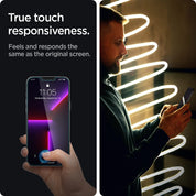 Spigen EZ FIT GLAS.tR Privacy iPhone 14 Plus / iPhone 13 Pro Max (2 UND) - Spigen - Protector de pantalla/ SEZFGTRSIPH13PMPVDastore
