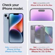 Spigen EZ FIT GLAS.tR Privacy iPhone 14 Plus / iPhone 13 Pro Max (2 UND) - Spigen - Protector de pantalla/ SEZFGTRSIPH13PMPVDastore