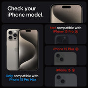 Spigen EZ FIT GLAS.tR Privacy iPhone 15 Pro Max (2 UND) - Spigen - Protector de pantalla7 - 8 - 5 / SEZFGTRSPIPH15PMDastore