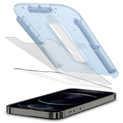 Spigen EZ FIT GLAS.tR SLIM iPhone 12 / 12 Pro (2 UND) - Spigen - Protector de pantalla/ SPEZFTGLTRSLIPH12Dastore