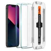 Spigen EZ FIT GLAS.tR SLIM iPhone 14 / iPhone 13 / iPhone 13 Pro (2 UND) - Spigen - Protector de pantalla/ GSEFIPH14Dastore