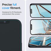 Spigen EZ FIT GLAS.tR SLIM iPhone 14 / iPhone 13 / iPhone 13 Pro (2 UND) - Spigen - Protector de pantalla/ GSEFIPH14Dastore