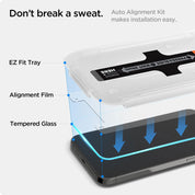 Spigen EZ FIT GLAS.tR S.P. iPhone 14 Plus / iPhone 13 Pro Max (2 UND) - Spigen - Protector de pantalla/ SEZFGSIPH13PMCERRADODastore